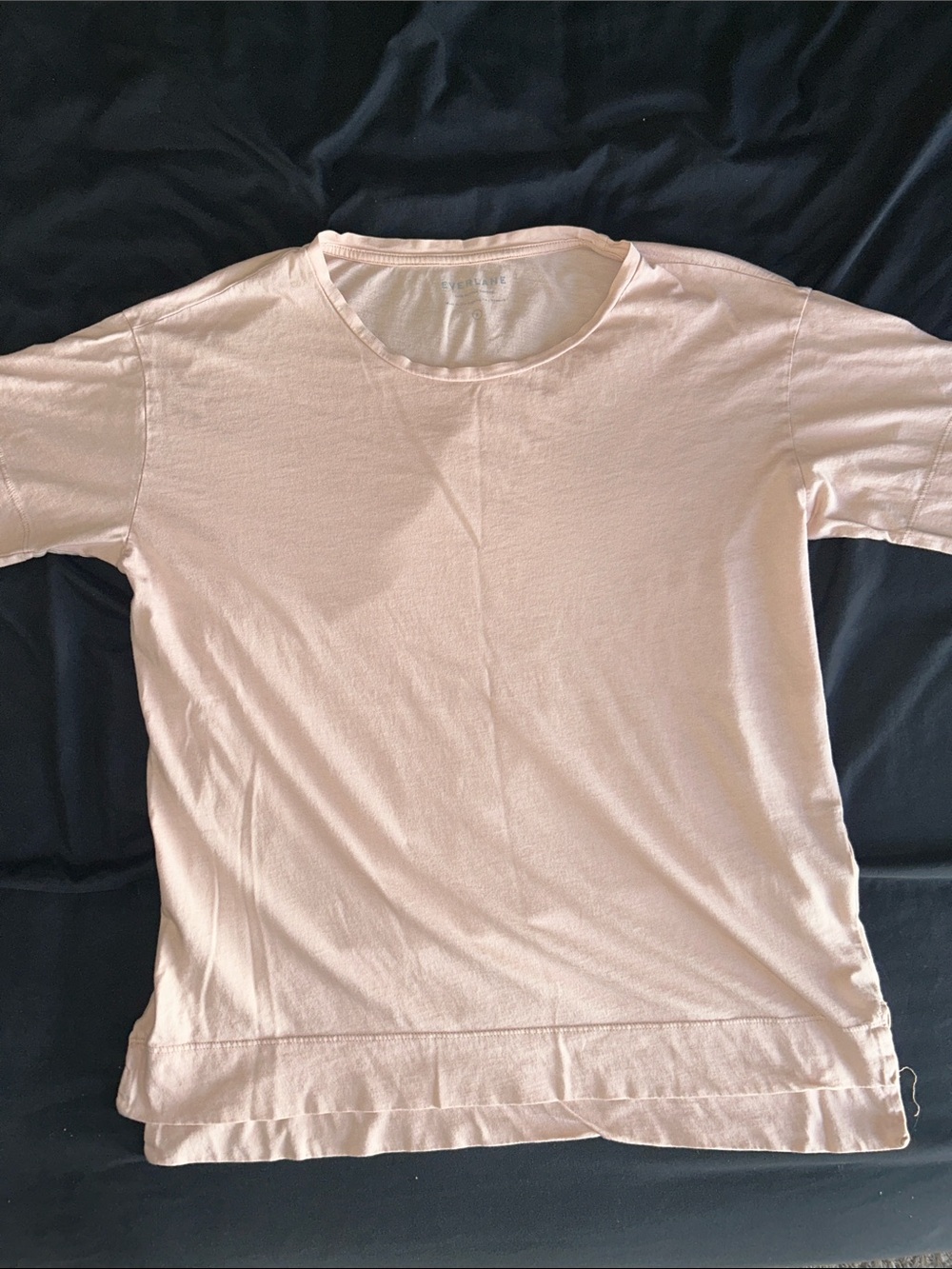 Everlane Supima Cotton Light Pink Crewneck Tee Women’s Small